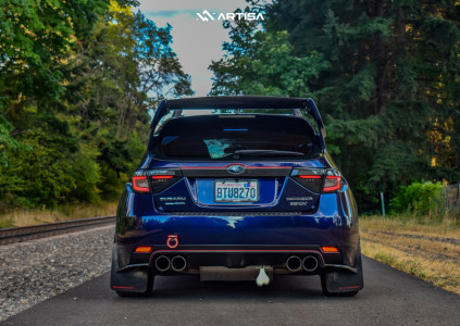 1 2014 Wrx Subaru Base Stock Air Suspension Artisa Artformed Elder Black