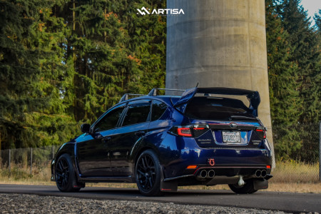 1 2014 Wrx Subaru Base Stock Air Suspension Artisa Artformed Elder Black