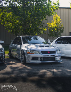 1 2001 Lancer Mitsubishi Base Tein Coilovers Artisa Artformed Titan Polished