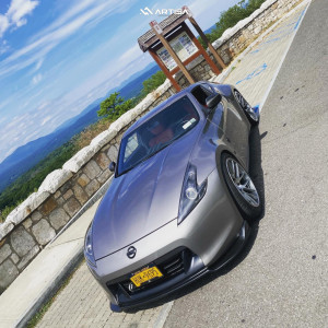 1 2010 370z Nissan Touring Hr Lowering Springs Artisa Artformed Elder Silver