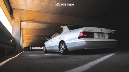1 1997 Ls400 Lexus Base Air Lift Performance Air Suspension Artisa Artformed Titan Silver