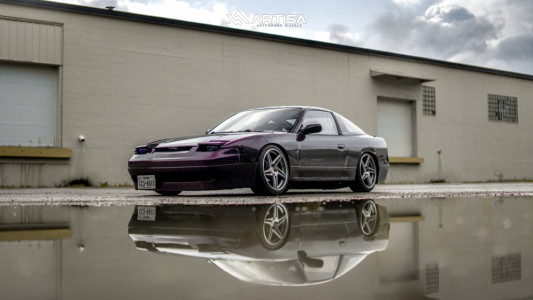 1 1990 240sx Nissan Base Fortune Auto Coilovers Artisa Artformed Carrier Silver