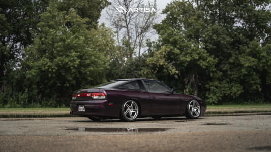 1 1990 240sx Nissan Base Fortune Auto Coilovers Artisa Artformed Carrier Silver