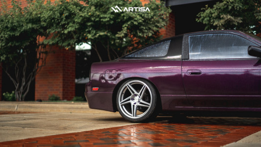 1 1990 240sx Nissan Base Fortune Auto Coilovers Artisa Artformed Carrier Silver