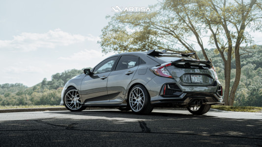 1 2018 Civic Honda Sport Touring Hr Lowering Springs Artisa Artformed Elder Brushed Apollo Silver