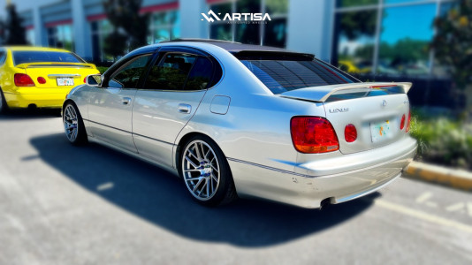 1 2004 Gs430 Lexus Base Bc Racing Coilovers Artisa Artformed Elder Brushed Apollo Silver