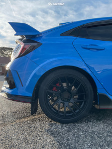 1 2021 Civic Honda Type R Stock Stock Artisa Artformed Elder Raven Black