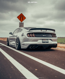 1 2018 Mustang Ford Gt Premium Air Lift Performance Air Suspension Artisa Artformed Elder Brushed Apollo Silver