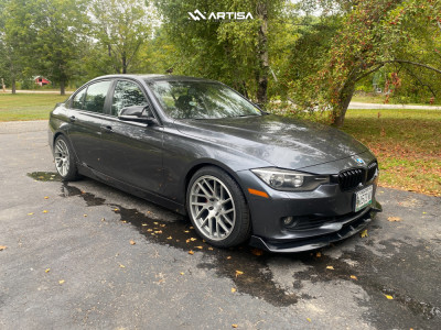 1 2013 328i Xdrive Bmw Base Hr Lowering Springs Artisa Artformed Elder Brushed Apollo Silver