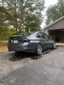 1 2013 328i Xdrive Bmw Base Hr Lowering Springs Artisa Artformed Elder Brushed Apollo Silver