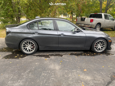 1 2013 328i Xdrive Bmw Base Hr Lowering Springs Artisa Artformed Elder Brushed Apollo Silver