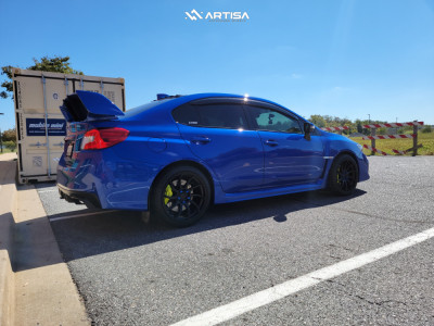 1 2019 Wrx Sti Subaru Base Stock Stock Artisa Artformed Night Raven Black