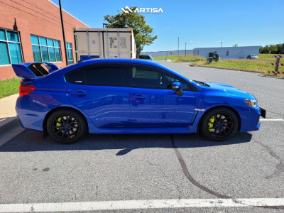 1 2019 Wrx Sti Subaru Base Stock Stock Artisa Artformed Night Raven Black