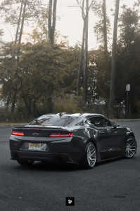 1 2017 Camaro Chevrolet Lt Eibach Lowering Springs Artisa Artformed Elder Brushed Apollo Silver