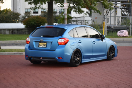 1 2012 Impreza Subaru Limited Fortune Auto Coilovers Artisa Artformed Elder Raven Black