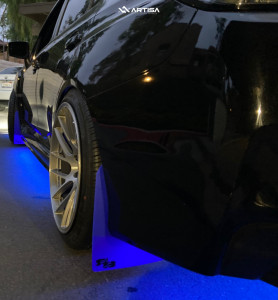 1 2017 Wrx Subaru Base Raceland Coilovers Artisa Artformed Elder Brushed Apollo Silver