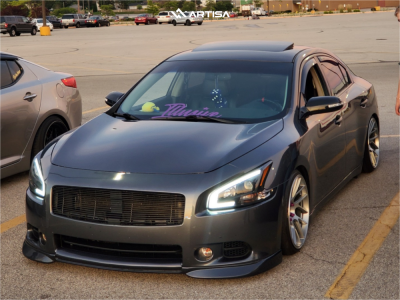 1 2009 Maxima Nissan S Bc Racing Coilovers Artisa Artformed Elder Brushed Apollo Silver