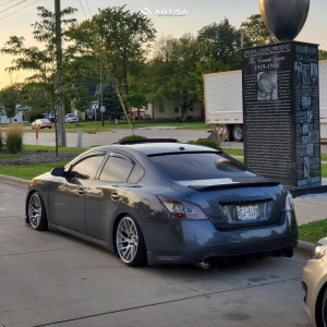 1 2009 Maxima Nissan S Bc Racing Coilovers Artisa Artformed Elder Brushed Apollo Silver