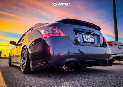 1 2009 Maxima Nissan S Bc Racing Coilovers Artisa Artformed Elder Brushed Apollo Silver