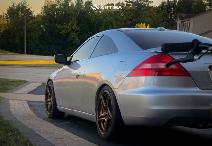 1 2004 Accord Honda Ex Tein Coilovers Artisa Artformed Carrier Rodin Bronze