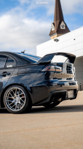 1 2012 Lancer Mitsubishi Evolution Gsr Truhart Coilovers Artisa Artformed Elder Brushed Apollo Silver
