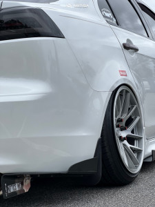 1 2017 Lancer Mitsubishi Es Truhart Air Suspension Artisa Artformed Elder Brushed Apollo Silver