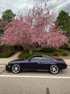 1 1997 240sx Nissan Base Eibach Lowering Springs Artisa Artformed Titan Brushed Apollo Silver