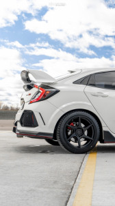 1 2019 Civic Honda Type R Stock Stock Artisa Artformed Titan Raven Black