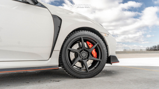 1 2019 Civic Honda Type R Stock Stock Artisa Artformed Titan Raven Black