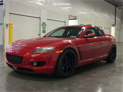 1 2004 Rx 8 Mazda Tein Coilovers Artisa Artformed Titan Black
