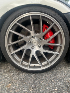 1 2005 350z Nissan Base Eibach Lowering Springs Artisa Artformed Elder Brushed Apollo Silver