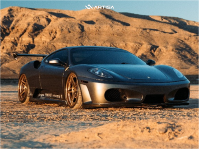 2007 Ferrari F430 - 20x9 16mm - Anovia Carrier - Air Suspension - 245/30R20