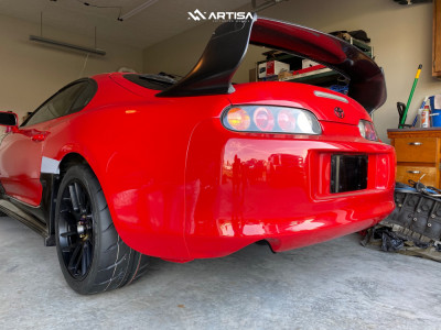 1 1994 Supra Toyota Twin Turbo Tein Coilovers Artisa Artformed Elder Raven Black