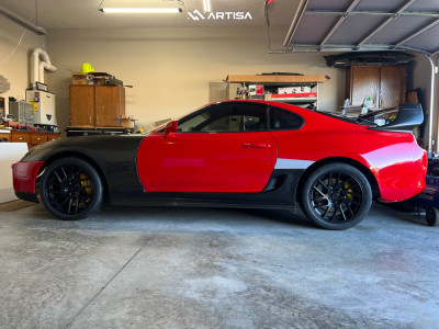 1 1994 Supra Toyota Twin Turbo Tein Coilovers Artisa Artformed Elder Raven Black