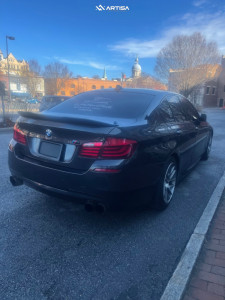 2013 BMW 550i - 18x8.5 35mm - Anovia Elder - Stock Suspension - 245/45R18