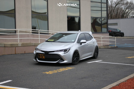 1 2019 Corolla Toyota Se Rsr Lowering Springs Anovia Elder Raven Black