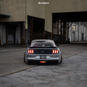 1 2020 Mustang Ford Gt Premium Air Lift Performance Air Suspension Anovia Elder Raven Black