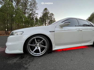 1 2008 Tl Acura Type S Tein Lowering Springs Anovia Titan Grey