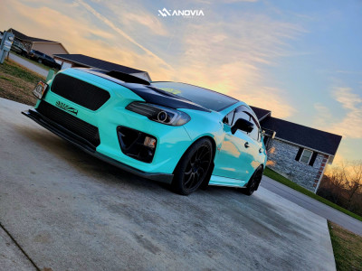 1 2017 Wrx Sti Subaru Limited Bc Racing Coilovers Anovia Night Raven Black