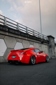 1 2016 370z Nissan Sport Air Lift Performance Air Suspension Anovia Elder Brushed Apollo Silver