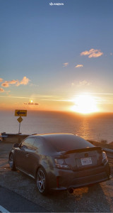 2015 Scion tC - 18x9.5 35mm - Anovia Titan - Coilovers - 225/45R18