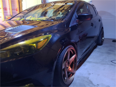 1 2015 Focus Ford St D2 Racing Coilovers Anovia Kinetic Rodin Bronze