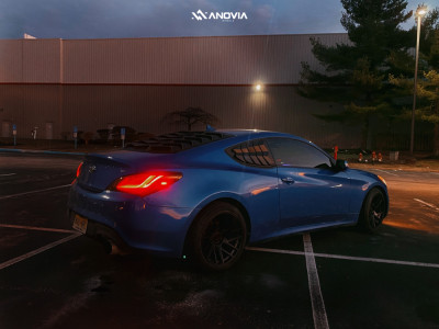 1 2011 Genesis Coupe Hyundai 38 Grand Touring Stock Stock Anovia Elder Raven Black