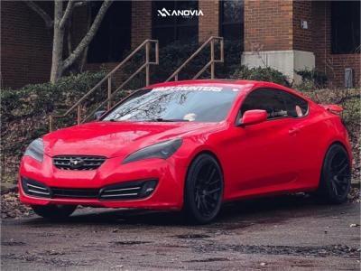 2011 Hyundai Genesis Coupe - 19x9.5 15mm - Anovia Elder - Stock Suspension - 245/40R19