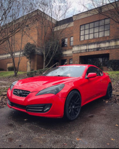 1 2011 Genesis Coupe Hyundai 20t Stock Stock Anovia Elder Raven Black