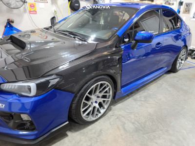 1 2017 Wrx Subaru Base Bc Racing Coilovers Anovia Elder Brushed Apollo Silver