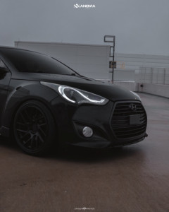 1 2015 Veloster Hyundai Turbo Eibach Lowering Springs Anovia Elder Raven Black