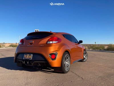 1 2014 Veloster Hyundai Turbo Stock Anovia Carrier Silver