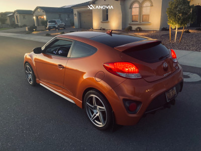 1 2014 Veloster Hyundai Turbo Stock Anovia Carrier Silver