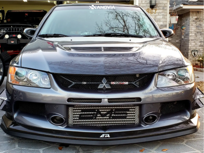 1 2006 Lancer Mitsubishi Evolution Mr Bc Racing Coilovers Anovia Titan Black